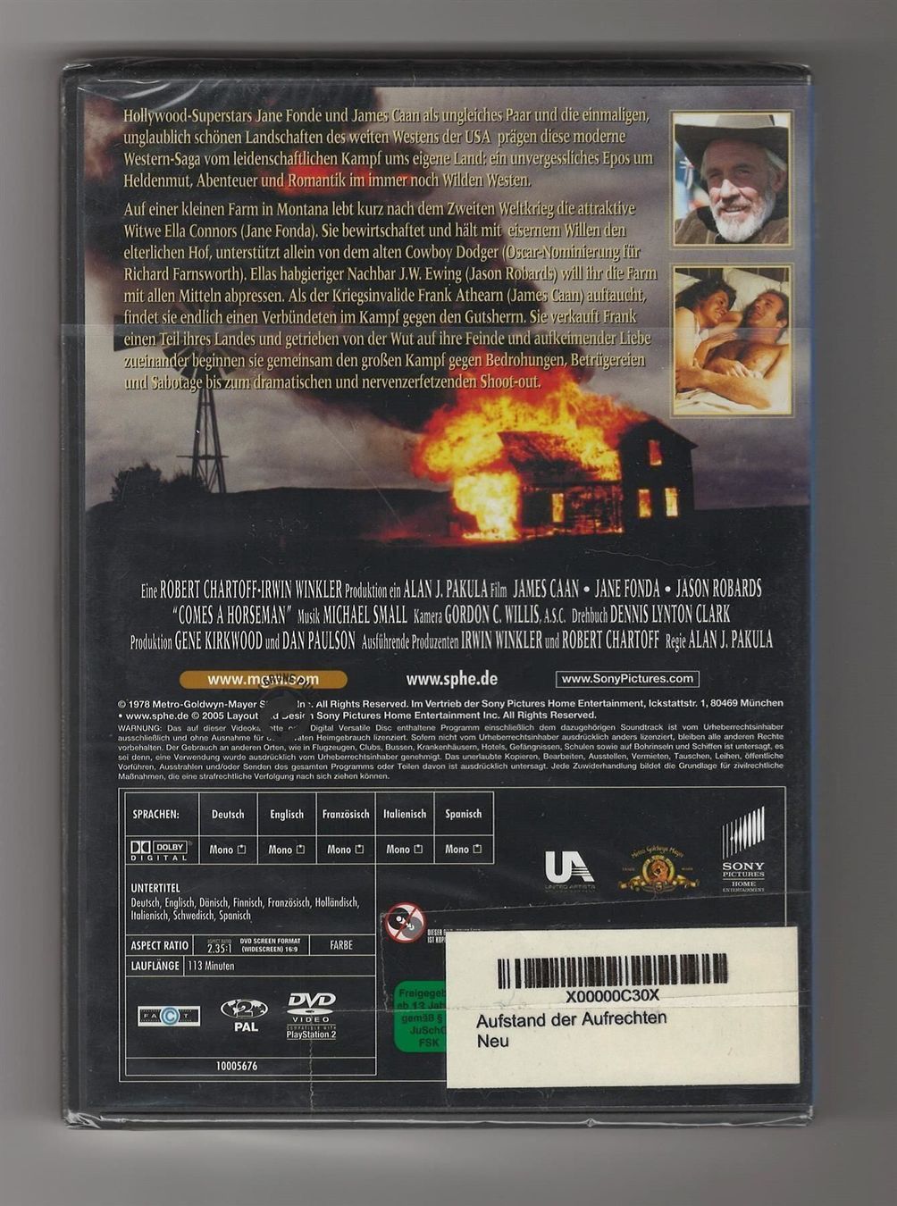 Alle DVDs: AUFSTAND DER AUFRECHTEN  JAMES CAAN  OVP – Neu und originalverpackt aus Basel von verano1000 1