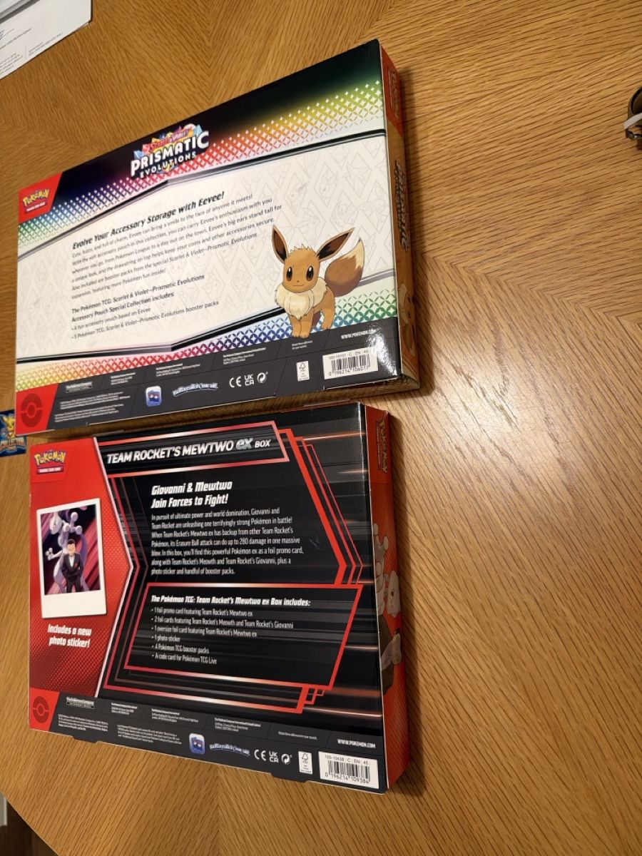 Pokémon Carte collezionabili: Pokemon Prismatic Evolution Team Rocket Mewtwo Destined 2x – Nuovo e nell'imballaggio originale da Lommiswil venduto da CollectorOne 2