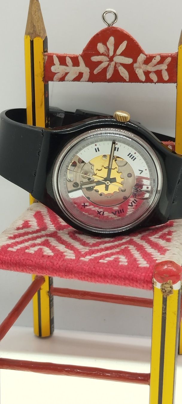 Swatch Orologi: montre automatique swatch récupérée – Usato da La Chaux-de-Fonds venduto da jac_9llg 2