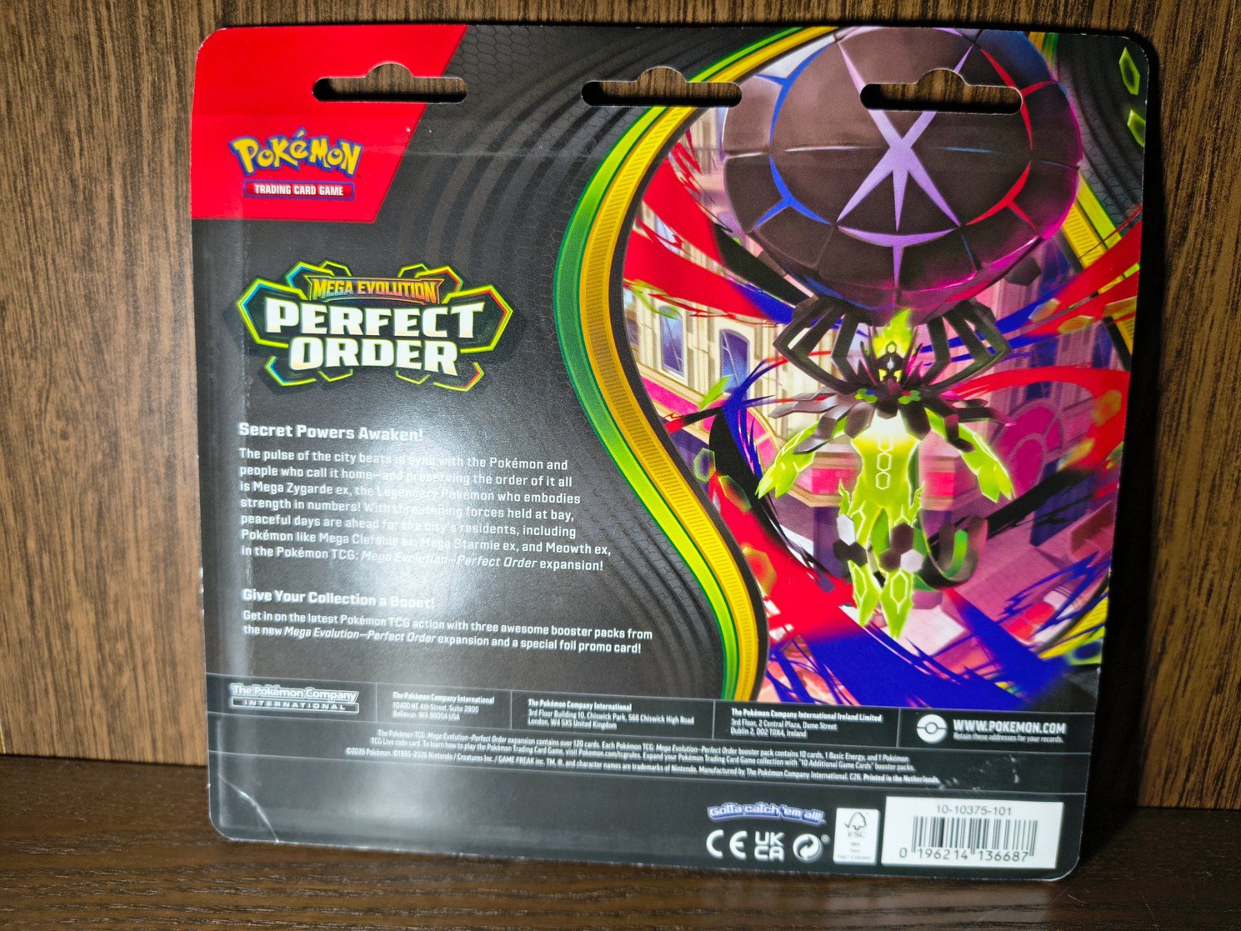 Jeux: Pokémon Mega Evolution Perfect Order Blister Pack EN – Neuf avec emballage d'origine à Zürich par Land.Ei 1