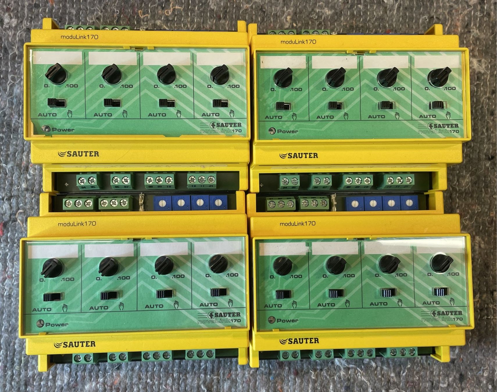 Steuerung: 4 mal Sauter Feldmodul EY-FM170F001 moduLink 170 – Gebraucht aus Mörigen von Q4 6