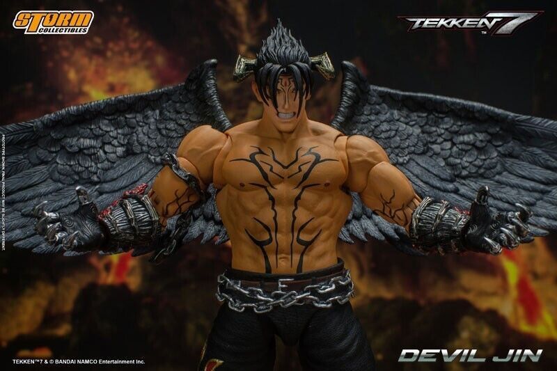 Storm Collectibles - Tekken 7 - Devil Jin - Action Figure (Neu und ...
