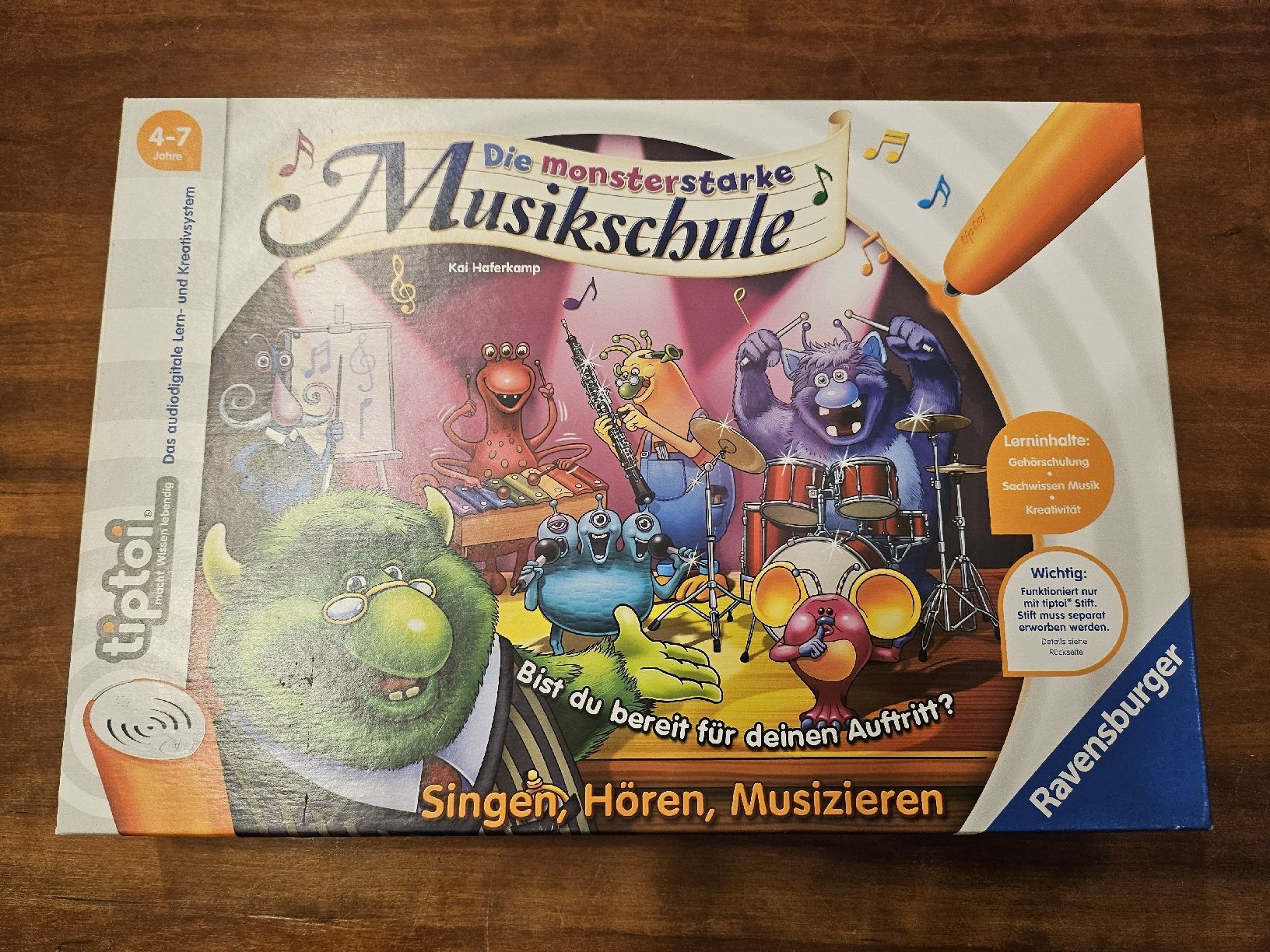 Tiptoi Giochi: Tiptoi Musikschule Spiel – Usato da Baar venduto da Naedels-Kreationen