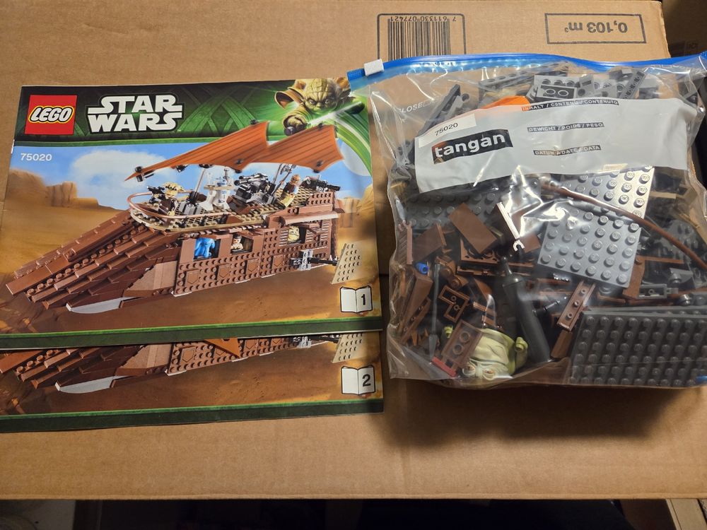 LEGO Star Wars 75020 Jabba's Sail Barge (Neu (gemäss Beschreibung)) in ...