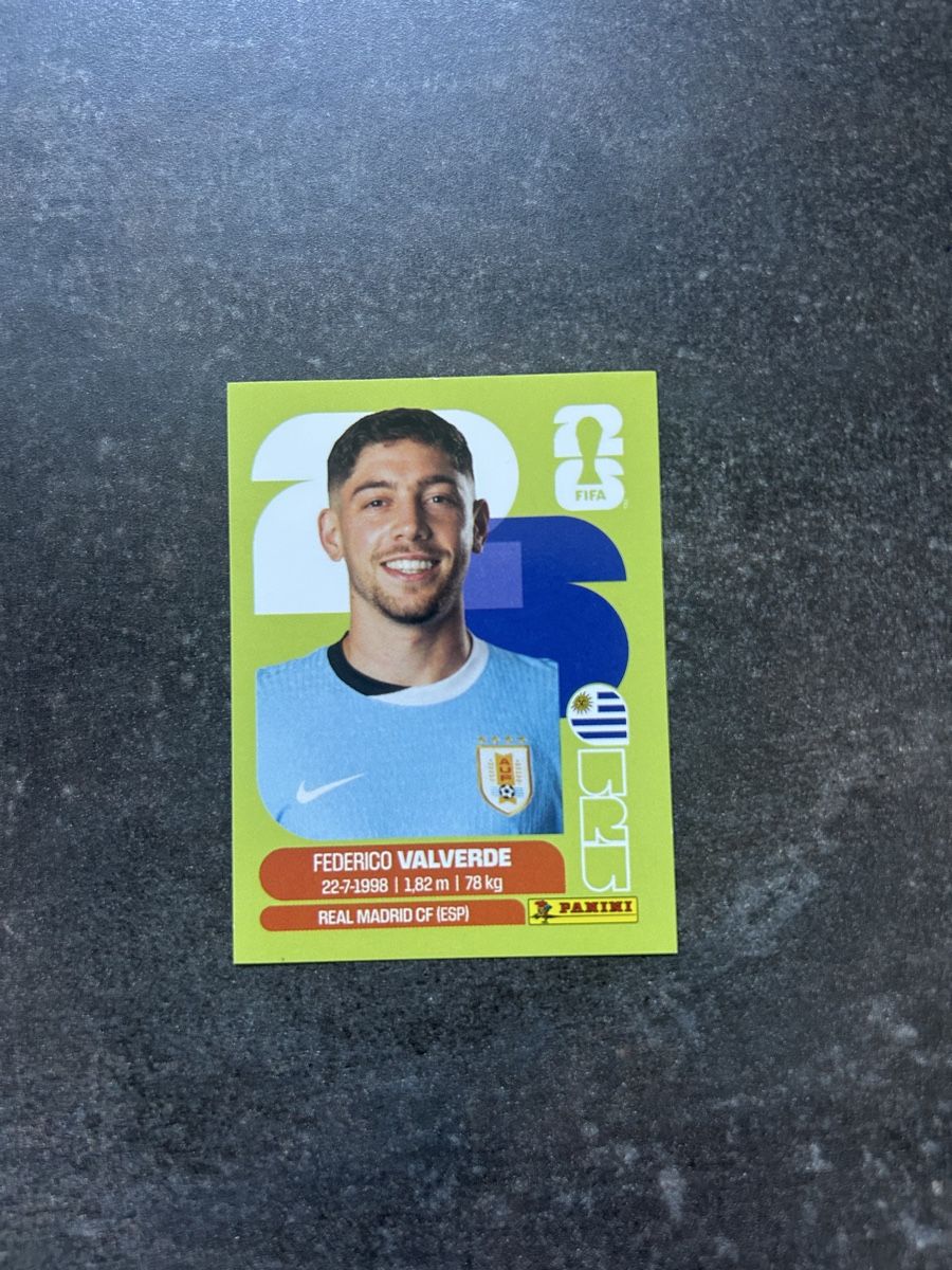 Panini Carte collezionabili: Panini WM 2026Federico Valverde URU10 – Nuovo (secondo la descrizione) da Tägerwilen venduto da NoRaq