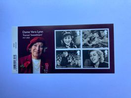 Briefmarkenbogen Dame Vera Lynn, postfrisch