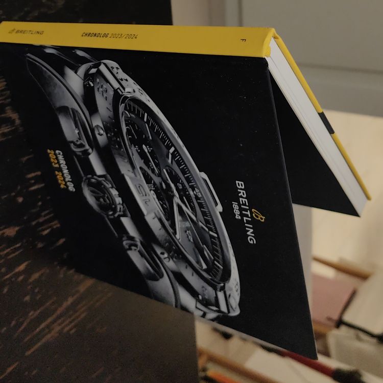 Catalogue Breitling Chronolog 2004 Avec Concorde – État Comme Neuf, Collection Horlogère