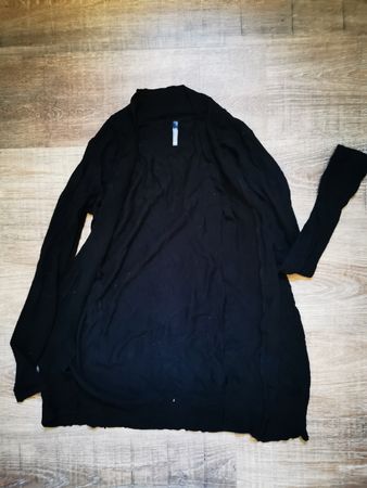 Schwarze Strickjacke, Cardigan, Grösse S Zustand! (52)