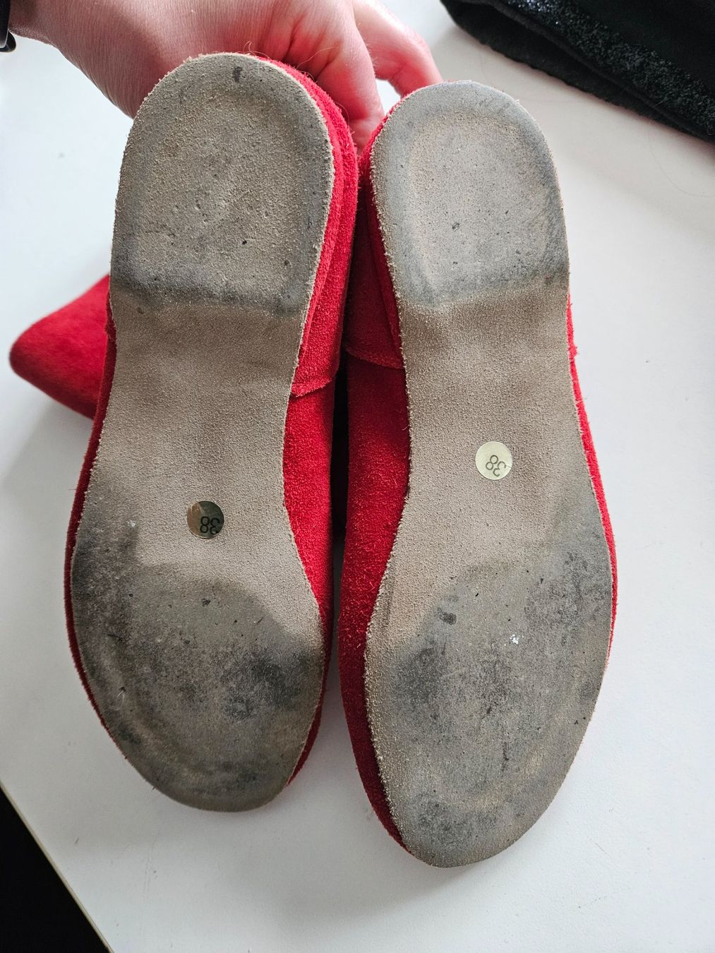 Chaussures femmes: Tanzstiefel rot, Gr.38 – D'occasion à Schaffhausen par sabrina915 3
