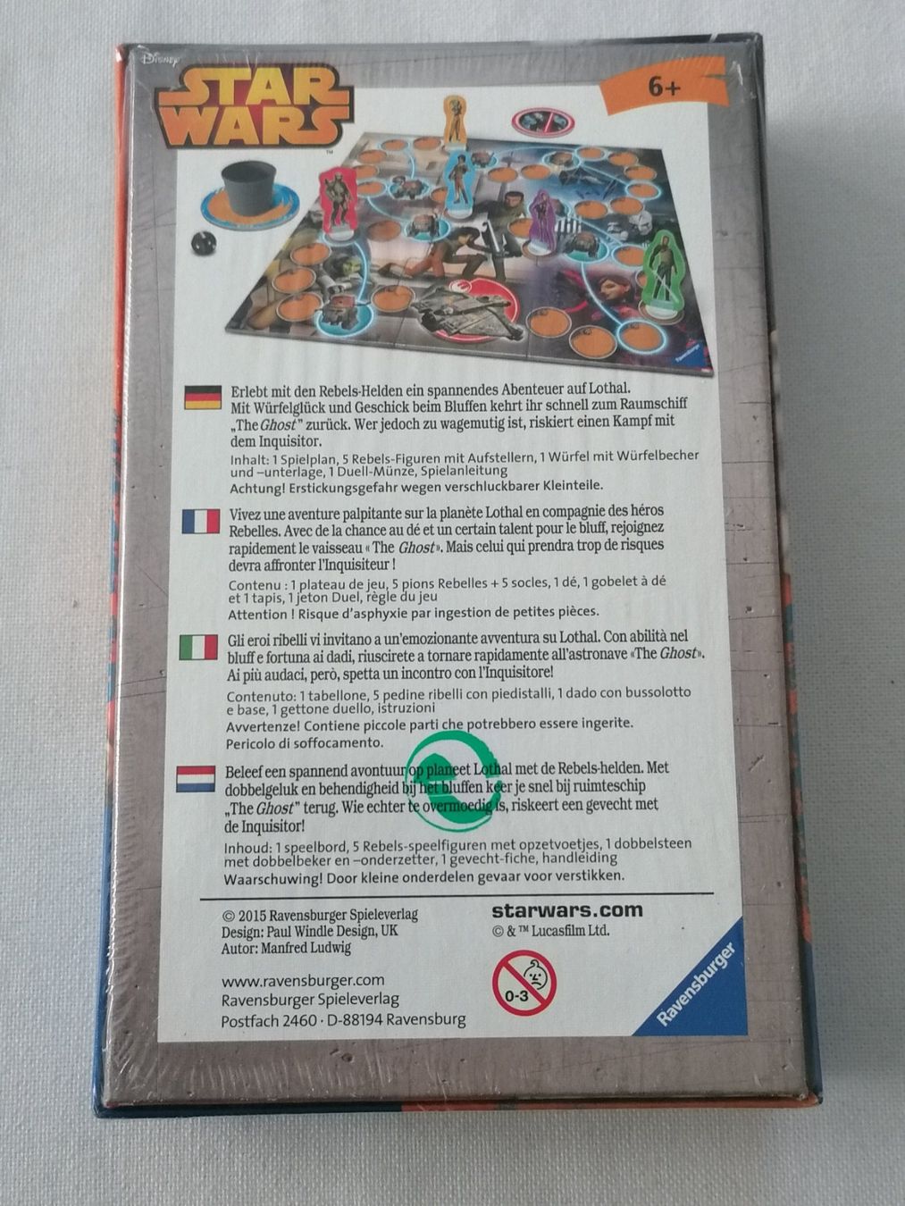Ravensburger Giochi: Ravensburger Star Wars - Abenteuer auf Lothal – Nuovo e nell'imballaggio originale da Basel venduto da vintagecollector 1