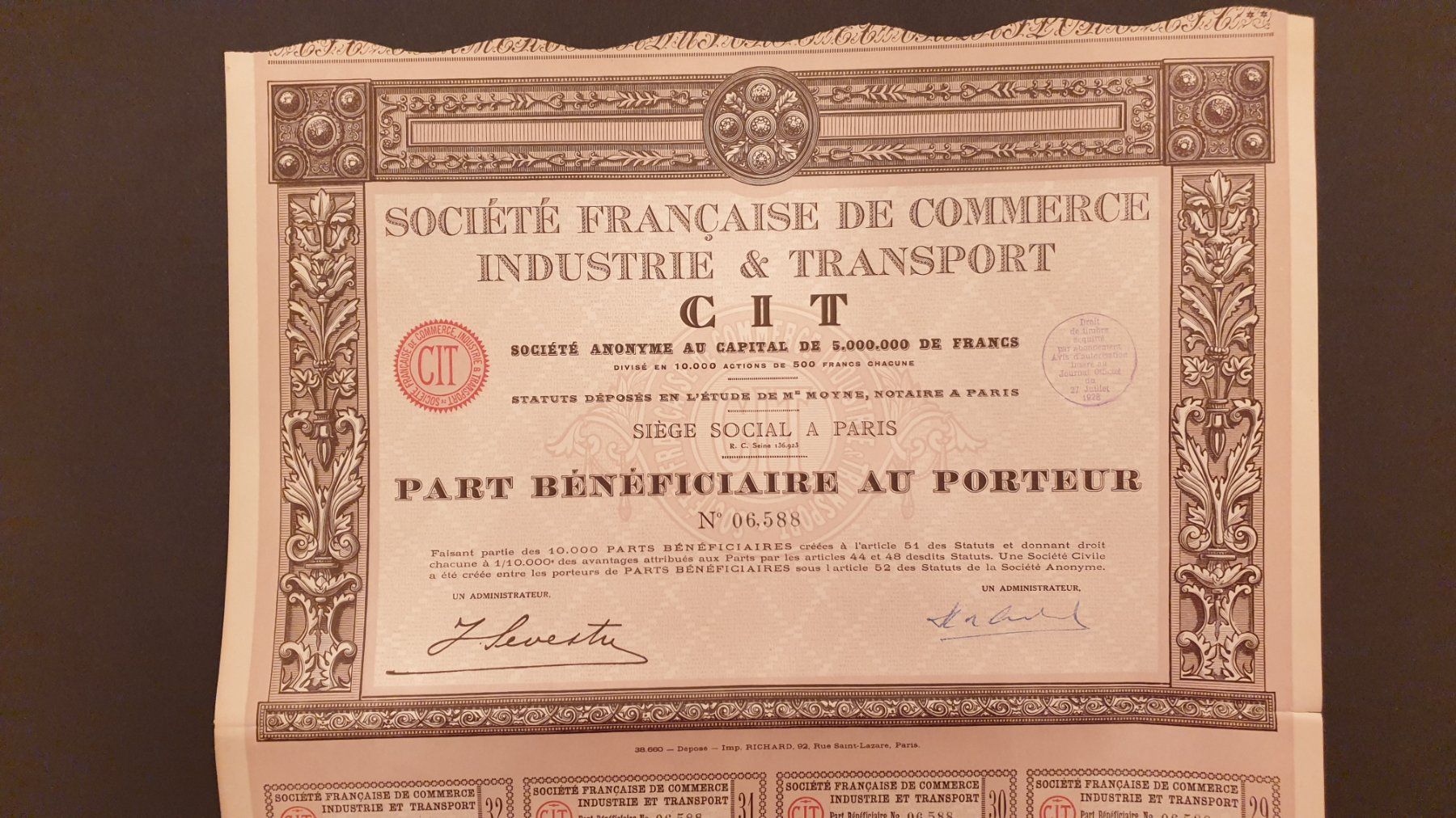 Dokumente: Frankreich – Gebraucht aus Goldach von armando_r 4
