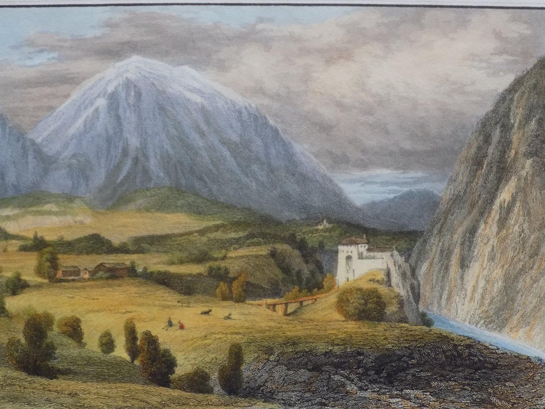 Stiche: Schloss Rhäzüns – Gebraucht aus Risch von Antikfee 2