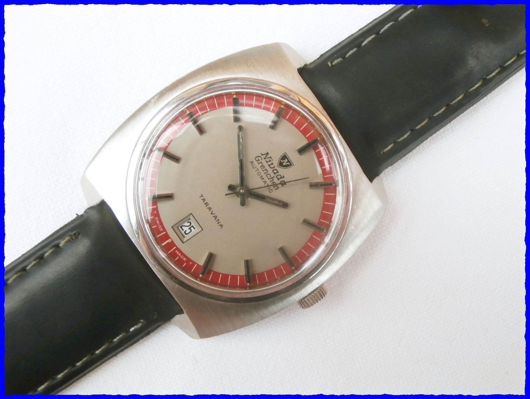 Nivada Orologi: NIVADA Grenchen Taravana Automatic - Top Zustand! – Usato da Worblaufen venduto da Re_mo81 4