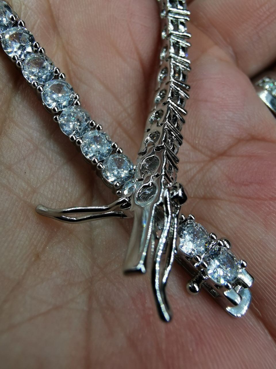 Bracciali & Braccialetti: Bracelet avec zircons – Nuovo e nell'imballaggio originale da Reconvilier venduto da Tsma67 8