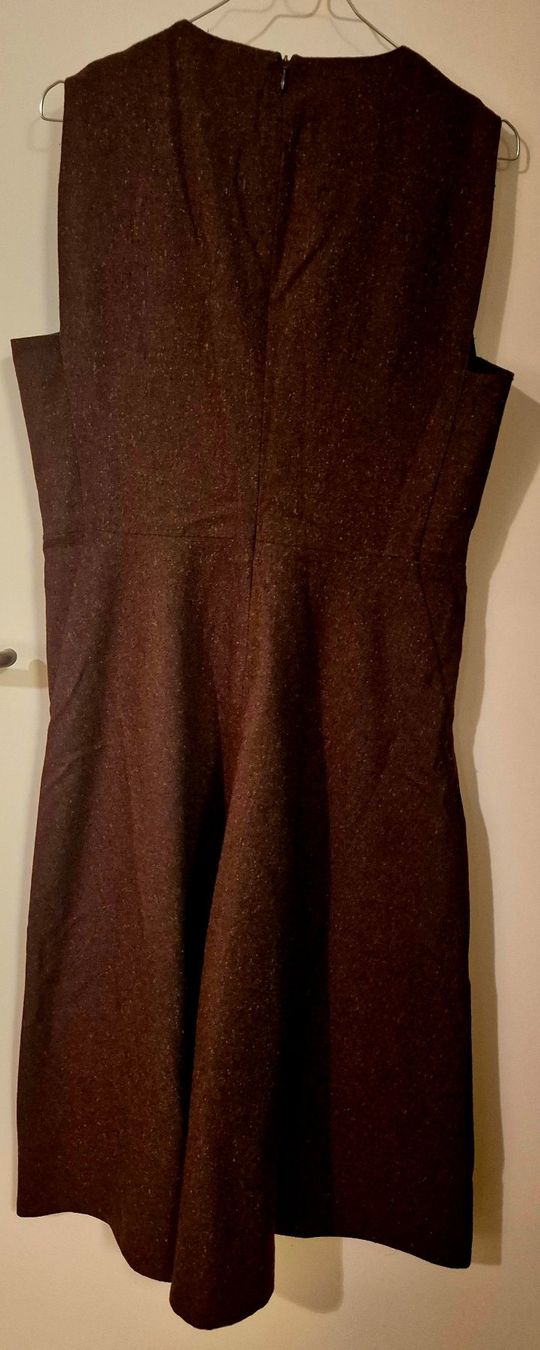 Zara Vestiti: Robe midi Zara taille L - bordeaux – Usato da Basel venduto da myr_m6b7 2