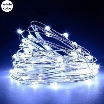 Ghirlande e barre luminose: LED-Lichterkette kaltweiss - 5m - 50 LED – Nuovo e nell'imballaggio originale da Oberwangen b. Bern venduto da Leoso