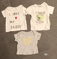 3er Set Baby T-Shirts, Grösse 56