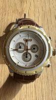 D&G Uhr mit braunem Lederarmband, Herrenuhr