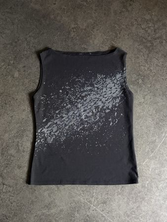 Damen Top schwarz Grösse S y2k