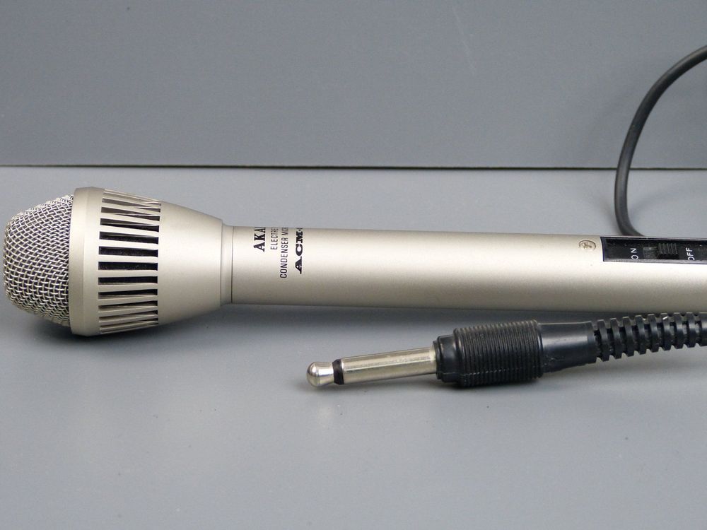 Mikrofon Akai ACM80 Electret Condenser Microphone Kaufen auf Ricardo