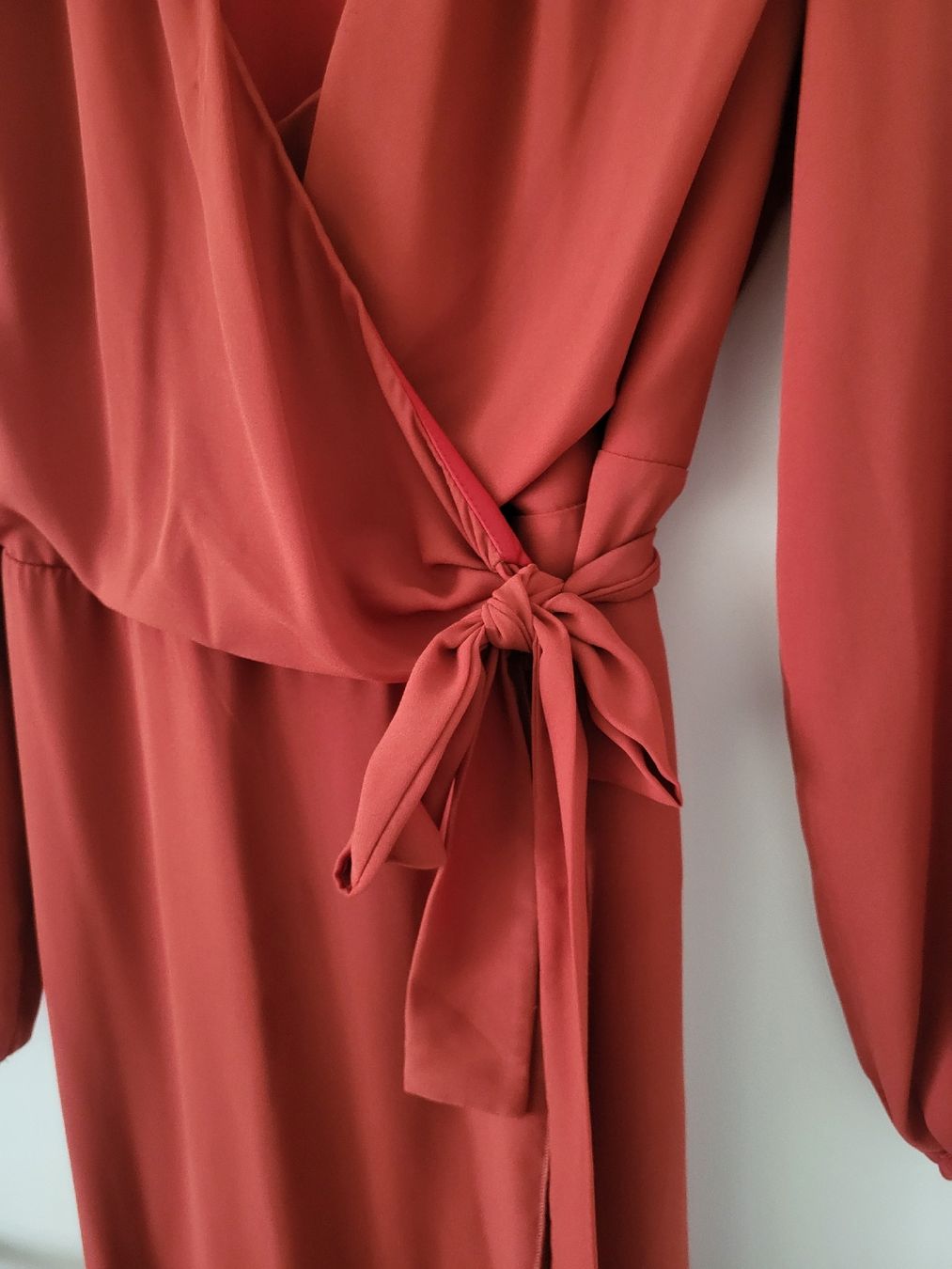 Vestiti: Rotes Wickelkleid (True Violet) – Usato da Zürich venduto da schaninboe 1