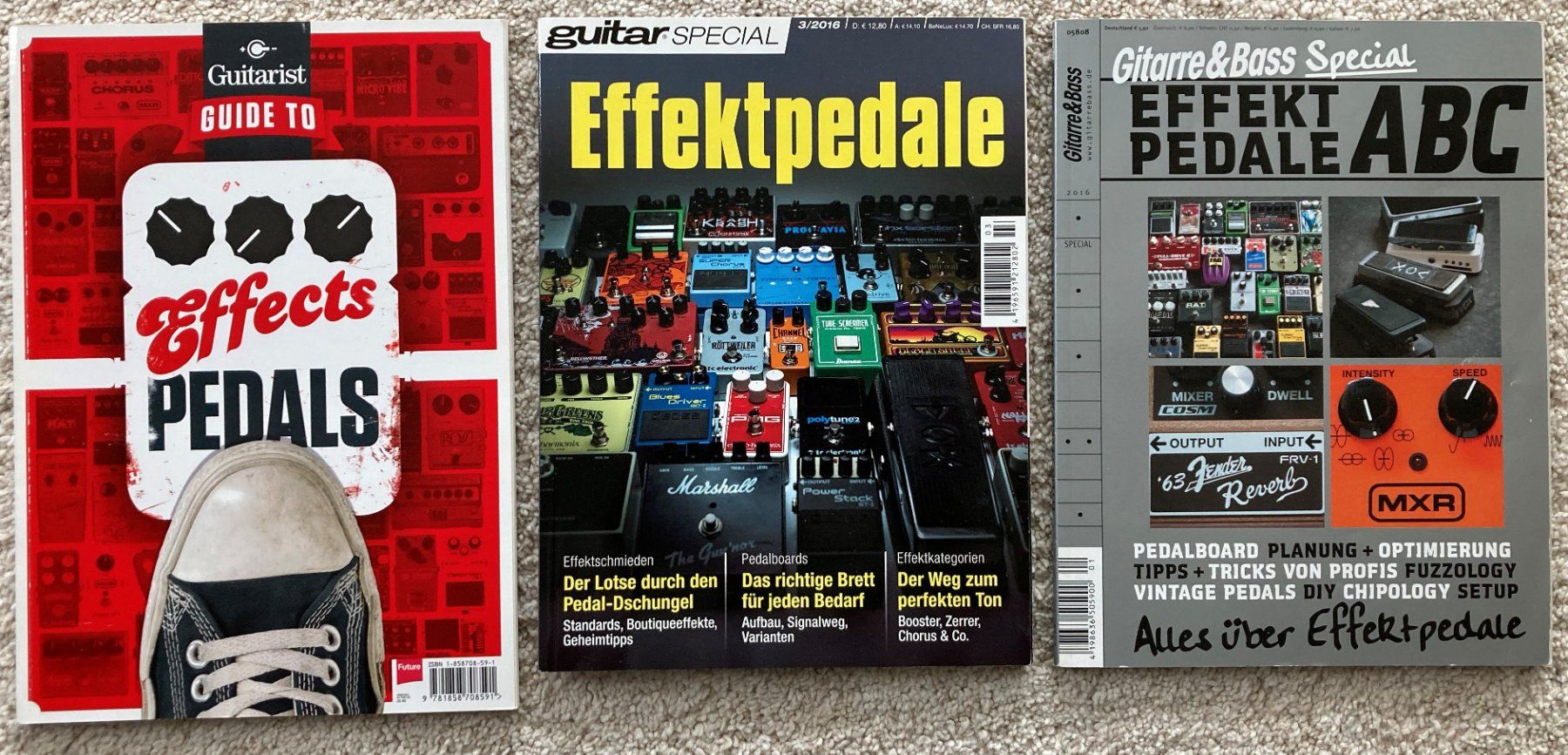 Riviste & Magazine: SONDERHEFTE - EFFEFKTPEDALE (3 Exemplare) – Nuovo (secondo la descrizione) da Steffisburg venduto da Andichan