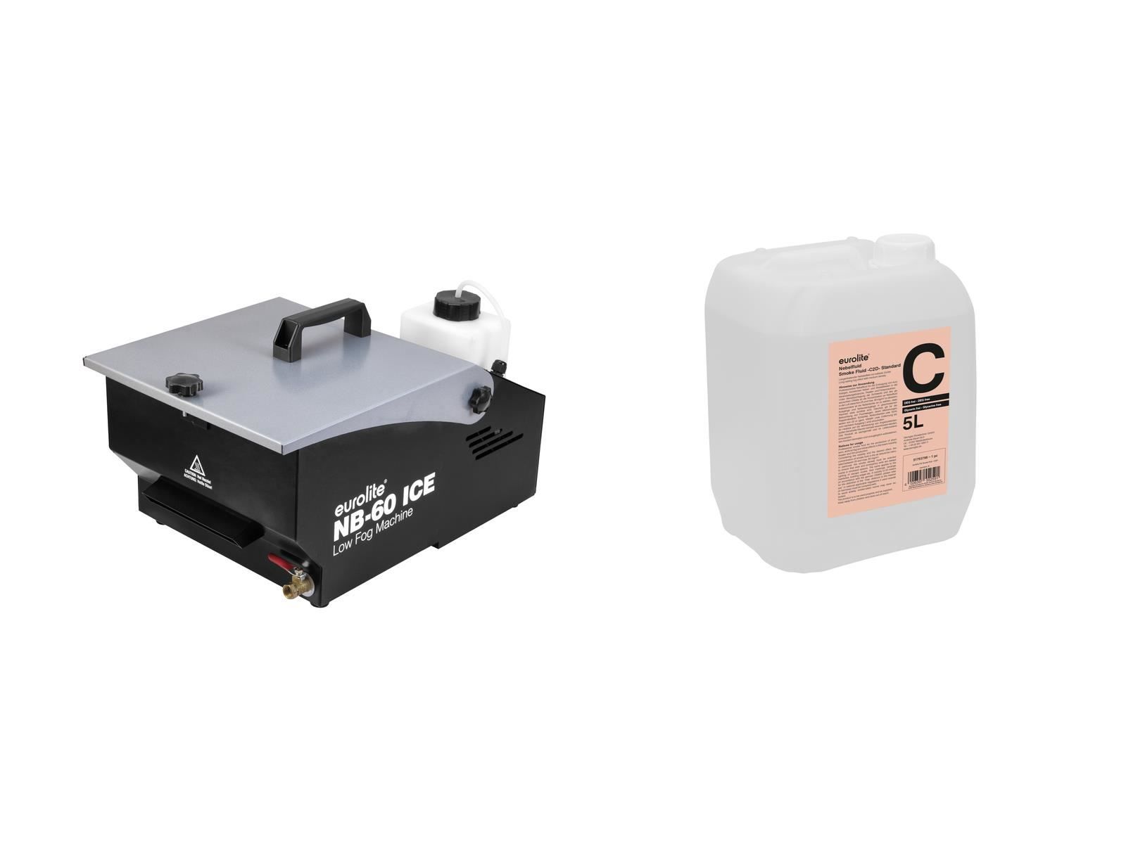 Lampen: EUROLITE Set NB-60 + Smoke Fluid -C2D- 5l – Neu und originalverpackt aus Däniken SO von Profog1