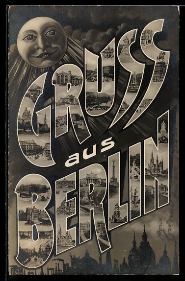 Cartoline postali: Grusskarten-AK Berlin, verschiedene Stad – Usato da Berlin venduto da bartko-reher