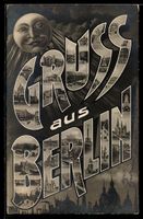 Grusskarten-AK Berlin, verschiedene Stad