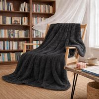 NEU Bonny Home Welsoft Decke Schwarz 185x220 cm