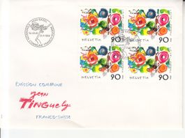 SBK 769 im 4er-Block FDC