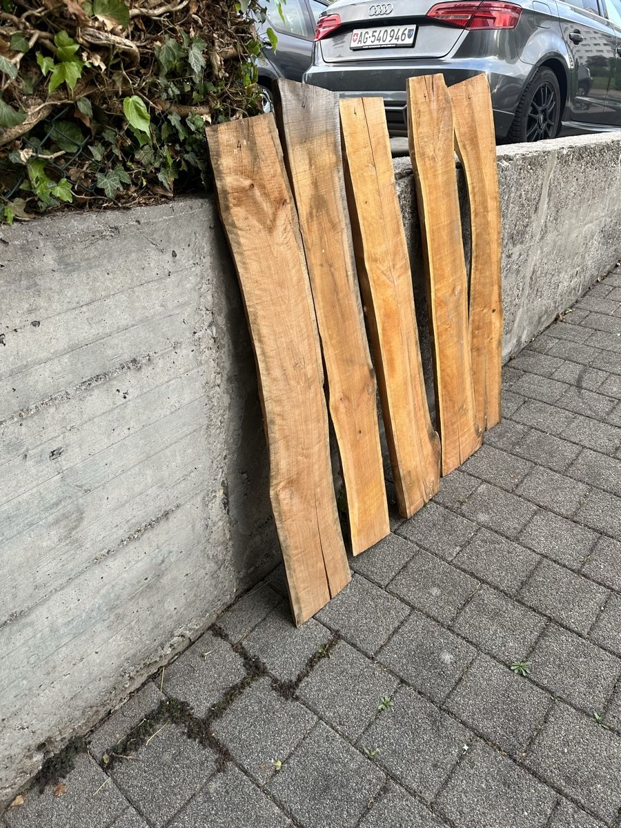 Articoli in legno: Kirsch Bretter 5stk. – Nuovo (secondo la descrizione) da möhlin venduto da platzsimo 3