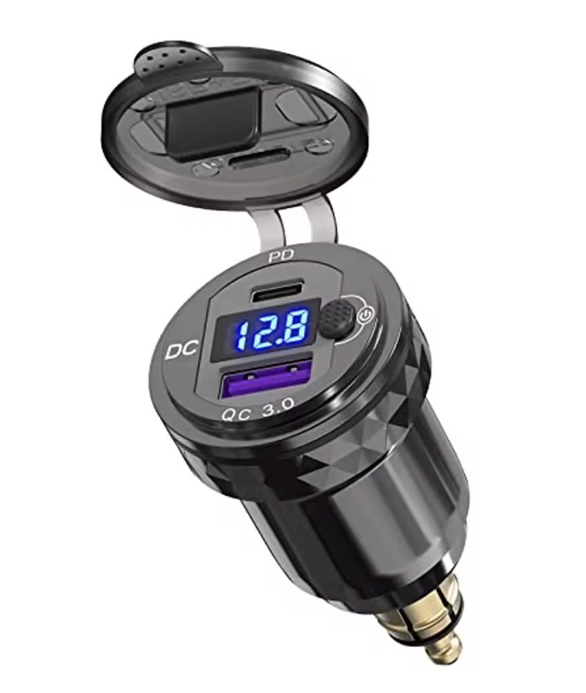 Caricabatterie: 12V Voltmeter Fast Charge Waterproof Hella DIN – Nuovo (secondo la descrizione) da Neuchâtel venduto da art_bqk6