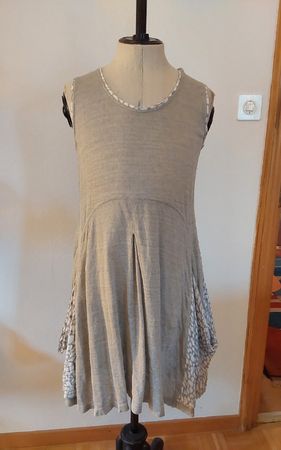 Kleid Leinen Jersey vetono Grösse II