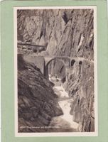 Teufelsbrücke mit Schöllenenbahn