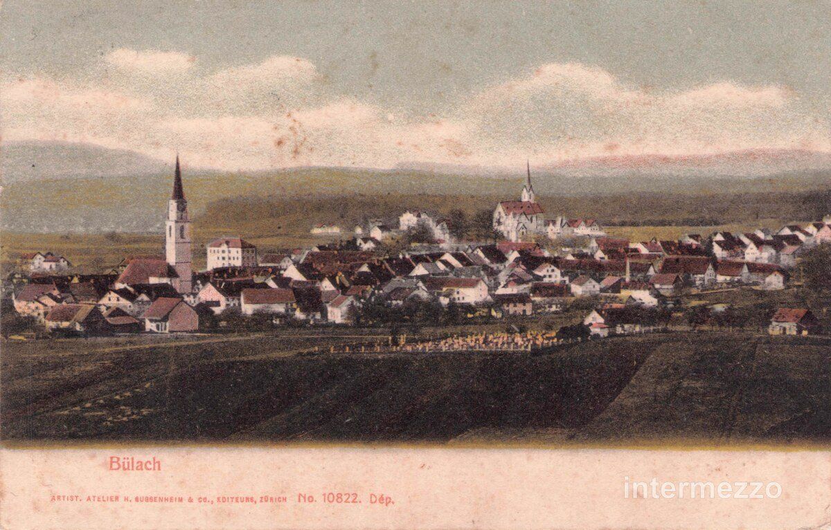 Cartoline postali: Bülach ZH // 1914 // Sommer – Usato da Basel venduto da intermezzo12
