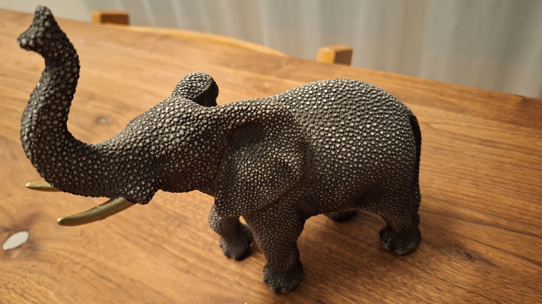 Skulpturen & Statuen: Elefant Skulptur Kunstharz ca. 20 cm hoch – Gebraucht aus Dornach von bals28 7