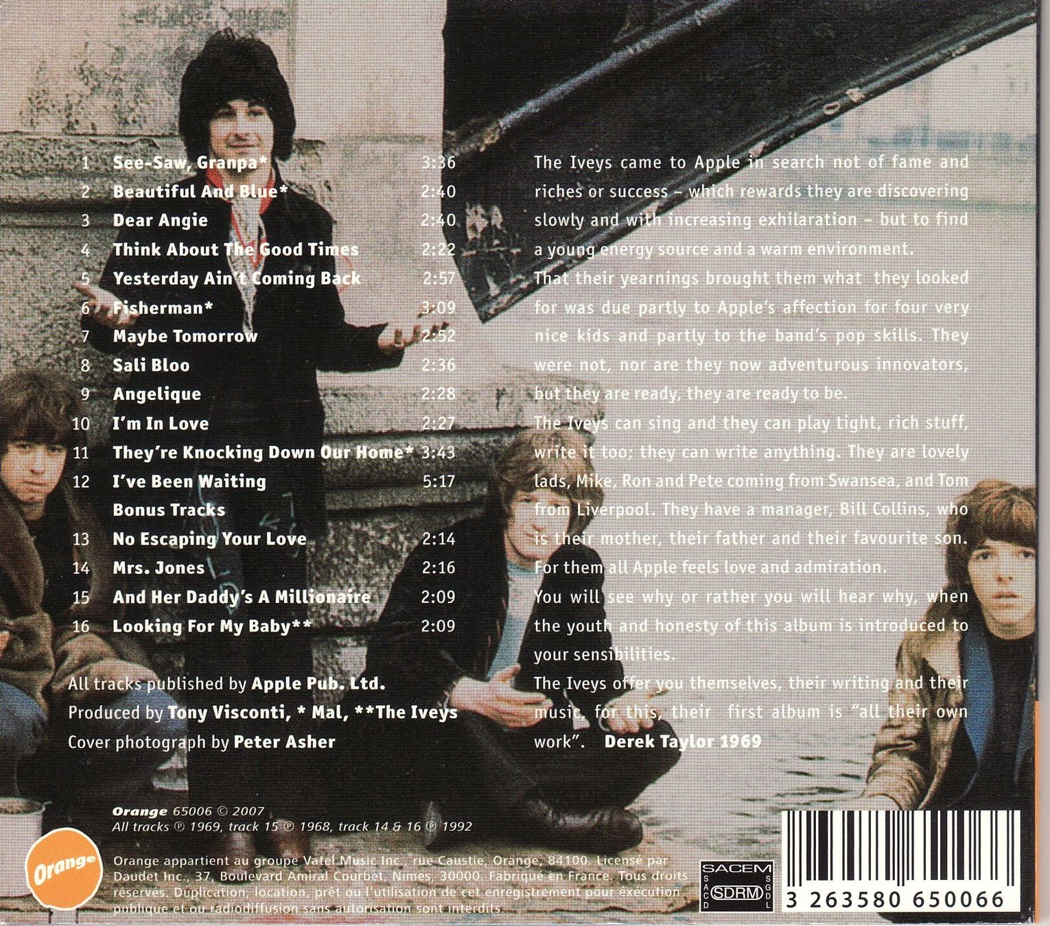 CD: The Iveys – Maybe Tomorrow – Nuovo (secondo la descrizione) da Boussens venduto da catfood01 1