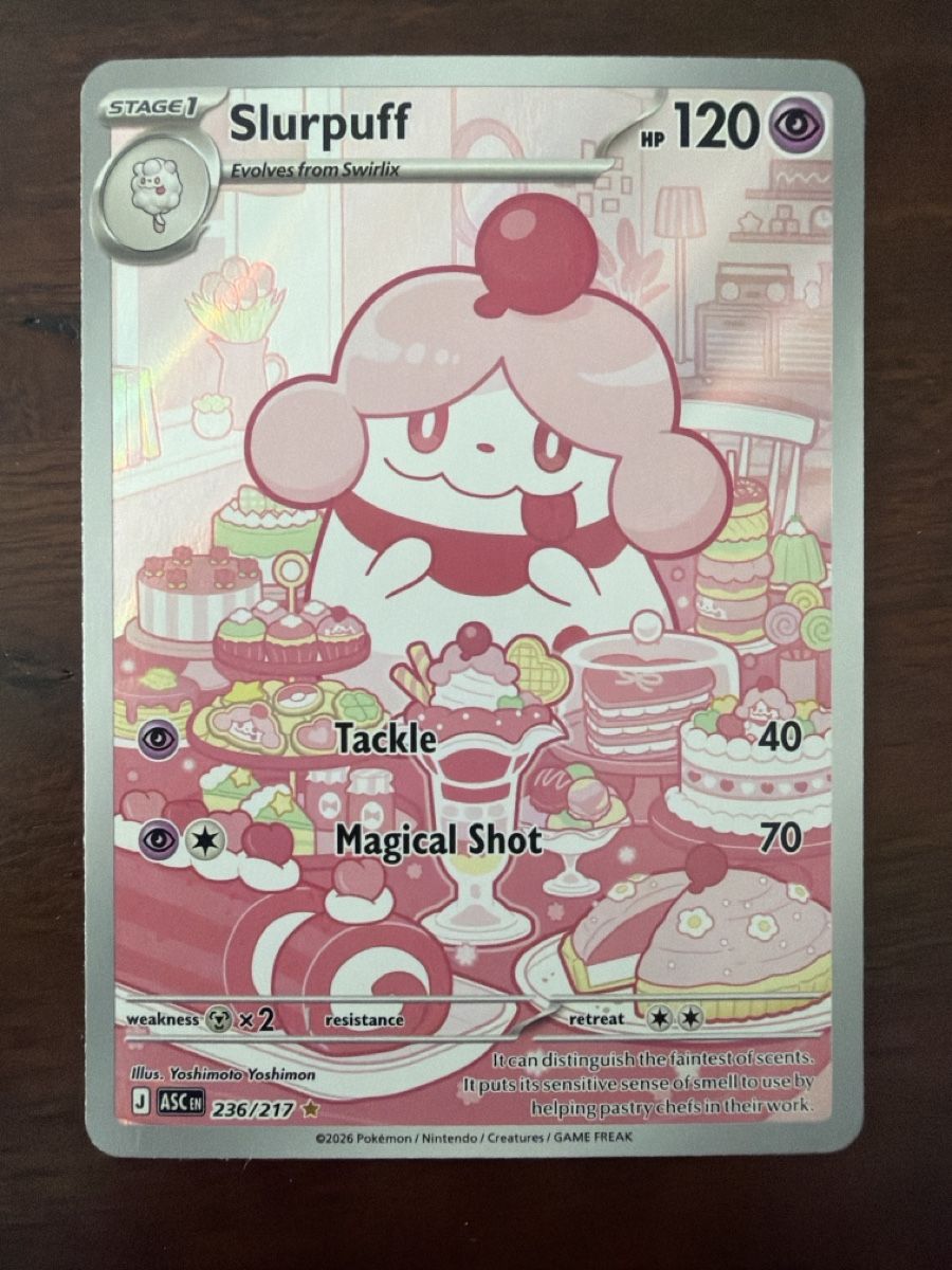 Pokémon Carte collezionabili: Slurpuff (ASC 236) – Nuovo (secondo la descrizione) da Emmenbrücke venduto da Pack_Ripper
