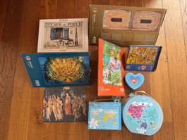 9 puzzles - achat individuel possible