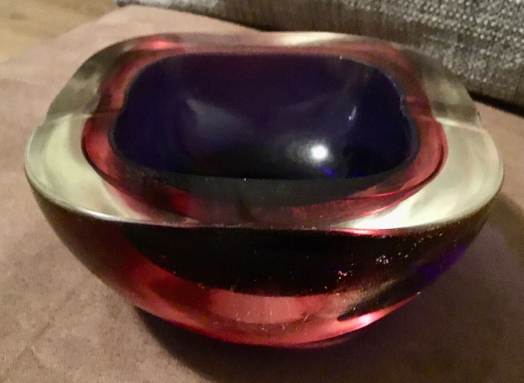 Murano Portacenere: Murano Glas Schale, Vintage Aschenbecher – Usato da Schlieren venduto da Jeajet 4