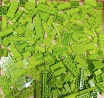 LEGO 180 Verschiedene Grüne Lime Teile -F28