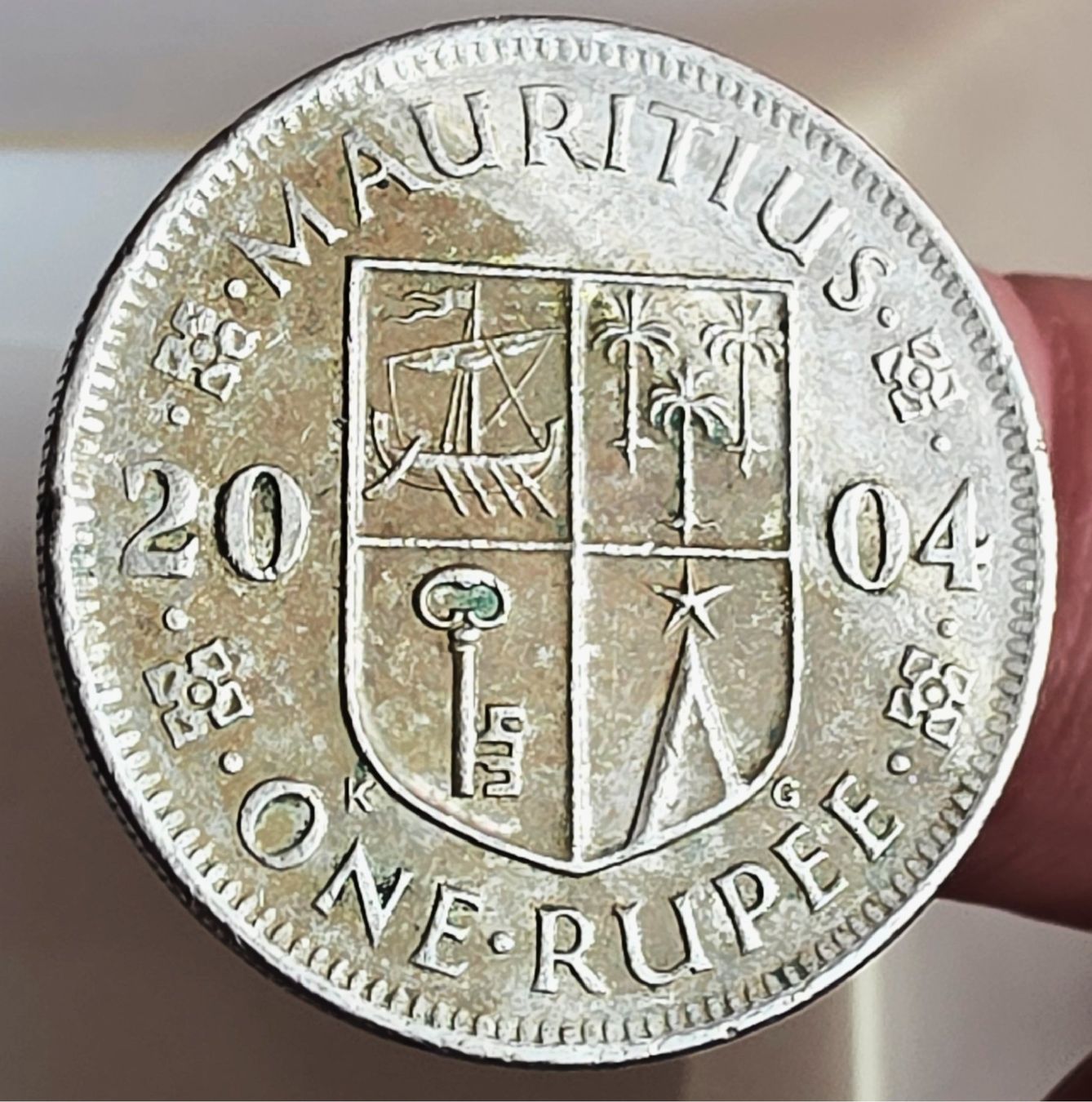 Tutti le monete: MAURITIUS ONE RUPEE 2004 – Usato da Winterthur venduto da Creso70 1
