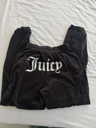 Pantaloni Juicy Couture neri strass come nuovo