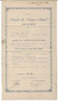Société du Casino-Stand de Lucens - Aktie