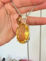 Certificat Superbe Collier avec Pendentif 101.45 Ct ✨