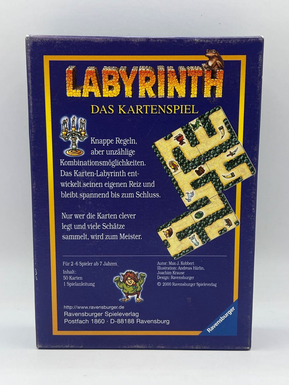 Ravensburger Giochi: LABYRINTH Das Kartenspiel Ravensburger – Nuovo (secondo la descrizione) da Vaduz venduto da NotNeeded 1