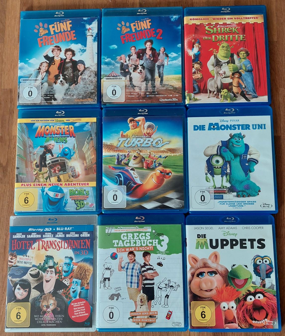 Tutti i DVDs: 9 Blue-ray Discs für Kinder – Usato da Benzenschwil venduto da One_way