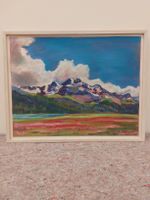 Gianella-Berry, Marietta, Berglandschaft, Pastell, u.r. sign