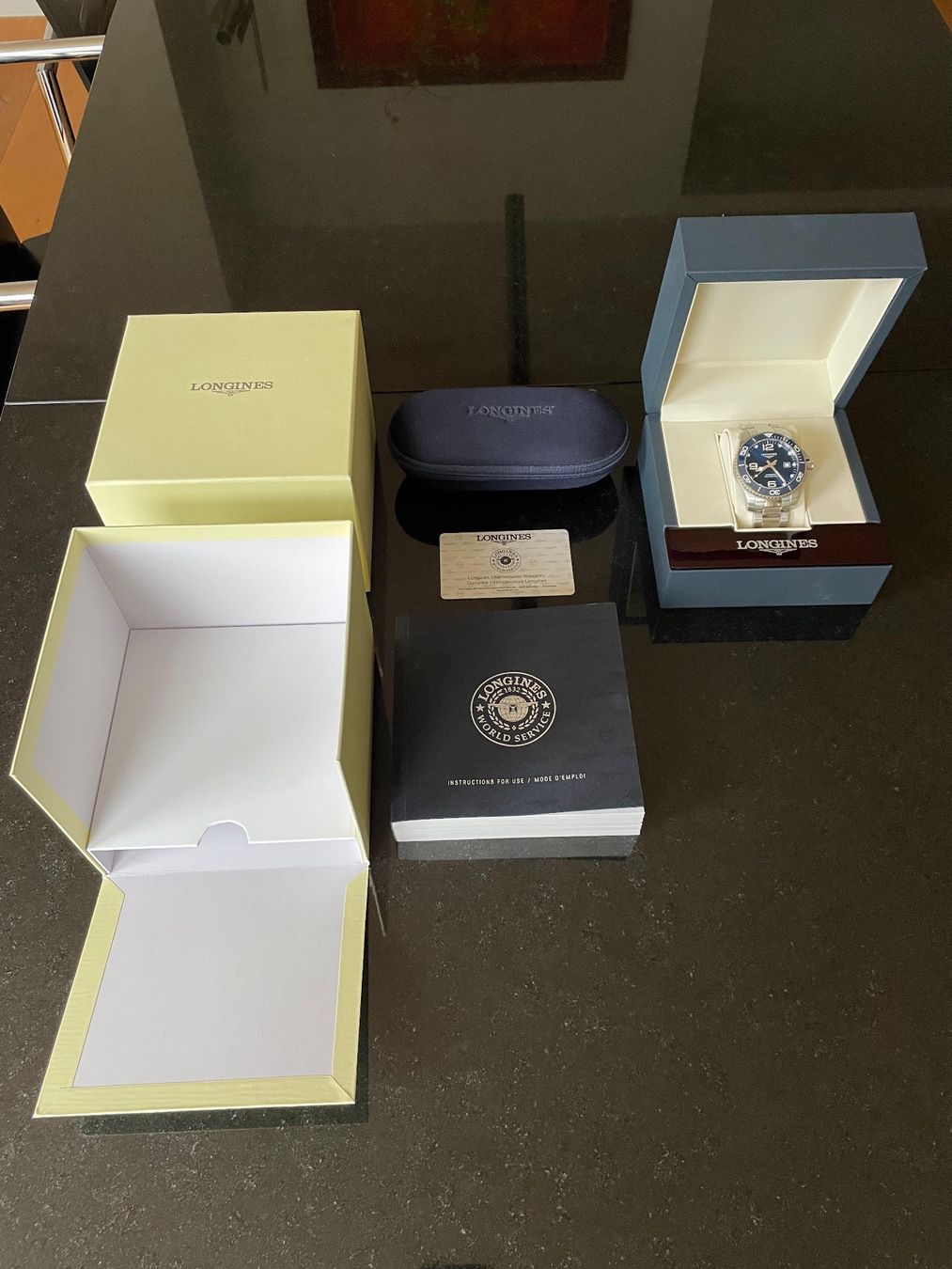 Longines Orologi: Longines Hydroconquest Automatic Blue 43 – Usato da Ittigen venduto da Luky37 5